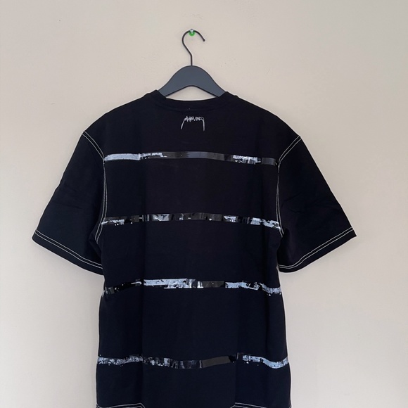 ADER ERROR TAPE T-SHIRT Black Sz A2 - Picture 8 of 10